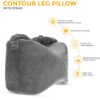 Orthopedic Knee Pillow Memory Foam Leg Support Cushion