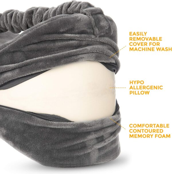 Orthopedic Knee Pillow Memory Foam Leg Support Cushion