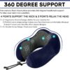 Memory Foam Neck Travel Pillow U Shape Support Cushion