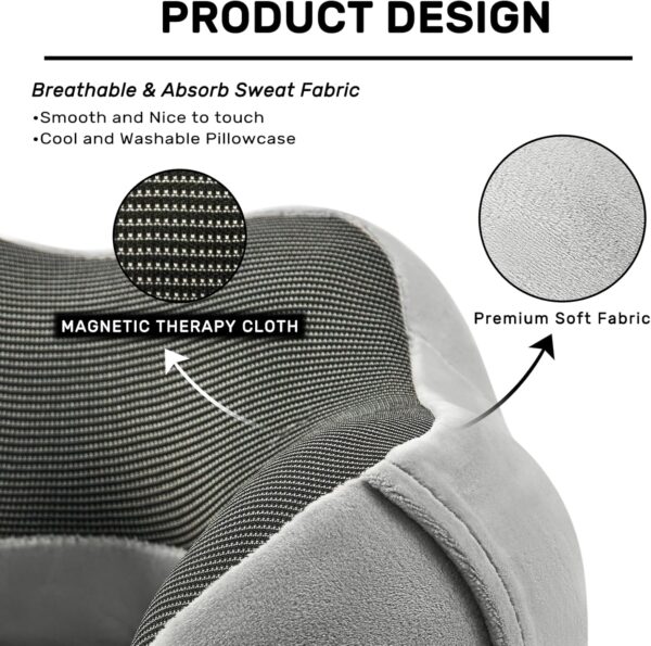 Memory Foam Neck Travel Pillow U Shape Support Cushion