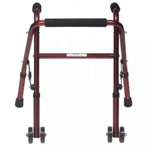 Pediatric Wheeled Walker Aluminum Adjustable Child Walker