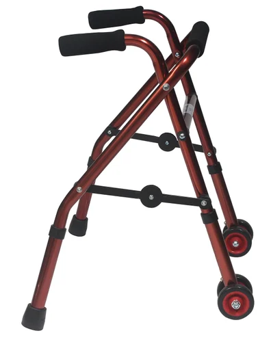 Pediatric Wheeled Walker Aluminum Adjustable Child Walker