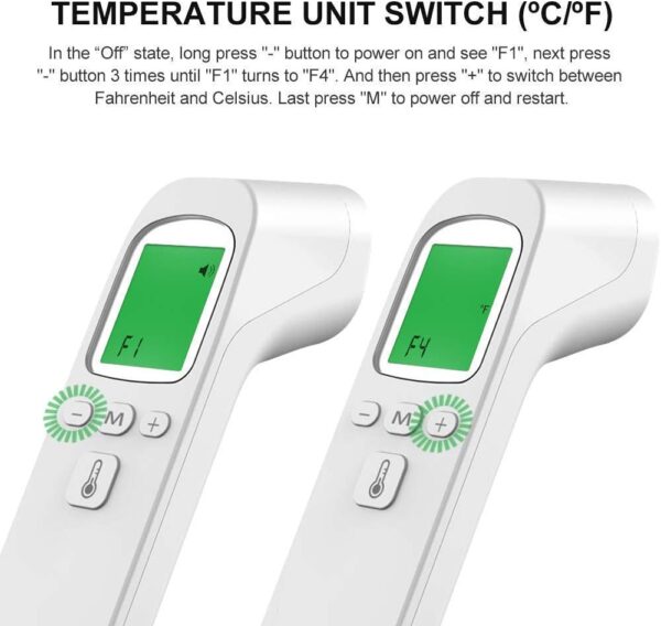 PHICON Infrared Forehead Thermometer FTW01