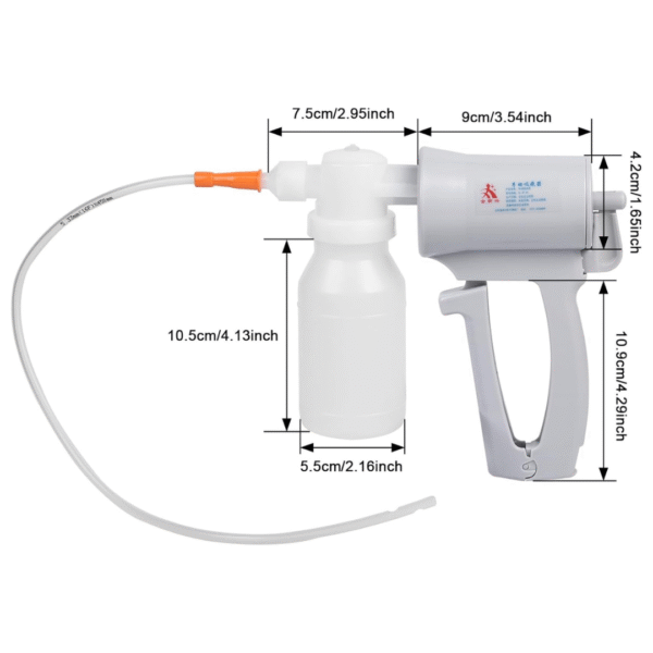 Manual Suction Pump for Airway Management & Emergency Use