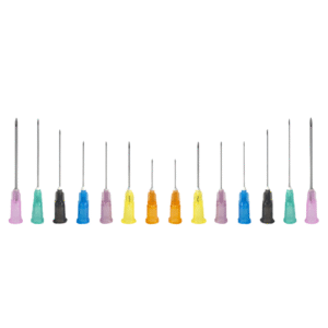 Hypodermic Needles (18G–27G) 1.5” – 100/Pack