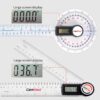 Goniometer : Professional Digital Orthopedic Goniometer with LCD Display