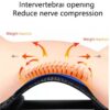 Back Stretcher Spine Deck Lumbar Pain Relief 3 Levels