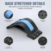 Back Stretcher Spine Deck Lumbar Pain Relief 3 Levels