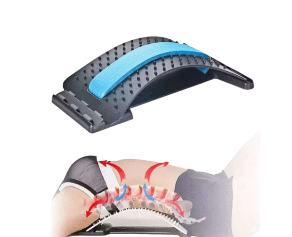 Back Stretcher Spine Deck Lumbar Pain Relief 3 Levels