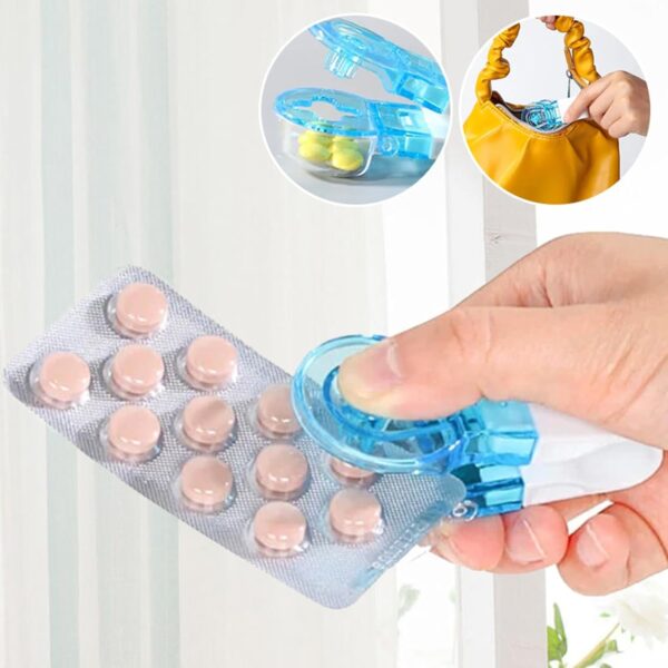 Blister Pack Pill Popper (4) Blister Pack Pill Popper – Easy Tablet Press Tool for Medication Removal