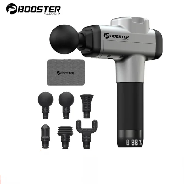 Booster massage gun model M2 () Booster M2 Massage Gun – Rechargeable Deep Tissue Muscle Massager