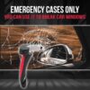 Car Assist Handle with Window Breaker, Seatbelt Cutter & LED Light