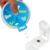 Circular Pill Box Storage (3) Rotating Circular pill organizer.