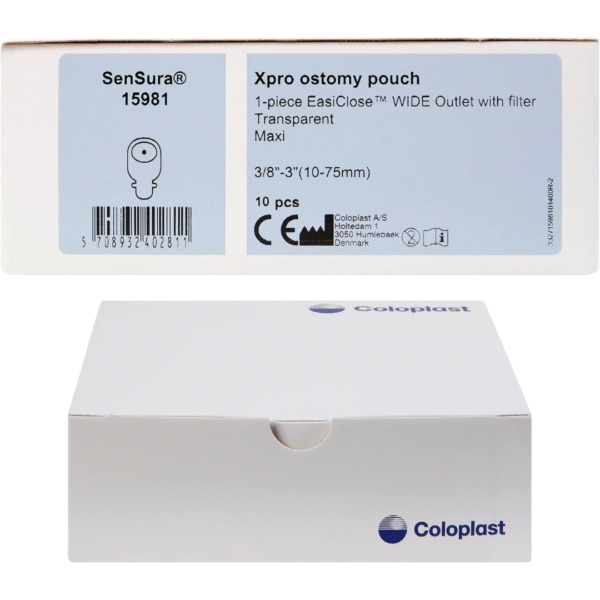 Coloplast SenSura one-piece drainable ostomy bag 2