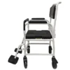 Commode Chair Aluminium with Wheels & Padded Seat SKY8803L-51