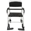 Commode Chair Aluminium with Wheels & Padded Seat SKY8803L-51
