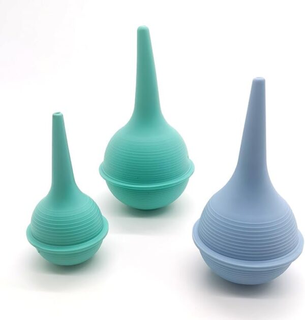 Ear Bulb Squeeze - Rubber Ear Syringe 2 Rubber Ear Syringe (Bulb Ear Washer)