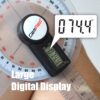 Goniometer : Professional Digital Orthopedic Goniometer with LCD Display