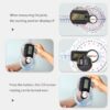 Goniometer : Professional Digital Orthopedic Goniometer with LCD Display