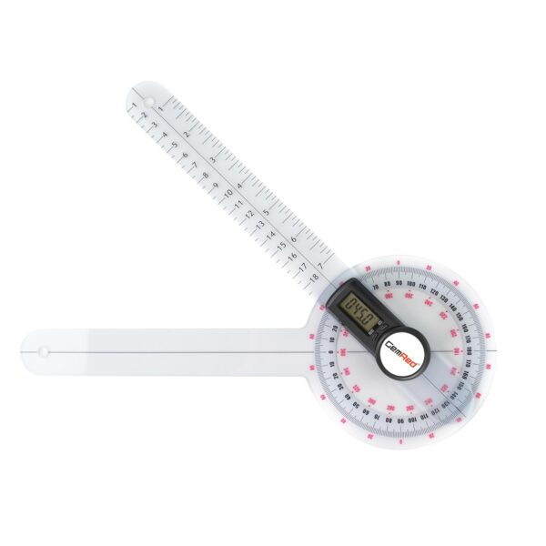 Goniometer : Professional Digital Orthopedic Goniometer with LCD Display