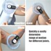 Goniometer : Professional Digital Orthopedic Goniometer with LCD Display