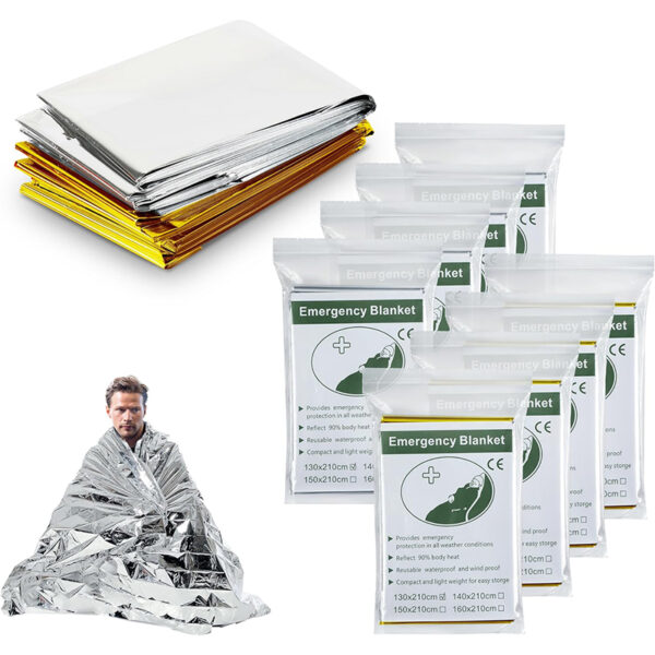 Heating Blanke - Emergency Blanket 10 Emergency Thermal Blanket