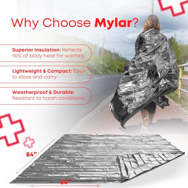 Heating Blanke - Emergency Blanket 2 Emergency Thermal Blanket