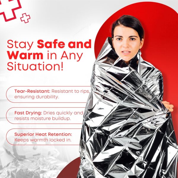 Heating Blanke - Emergency Blanket 5 Emergency Thermal Blanket