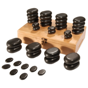 Hot Stone Massage Set 36pcs Basalt Therapy Stones Kit