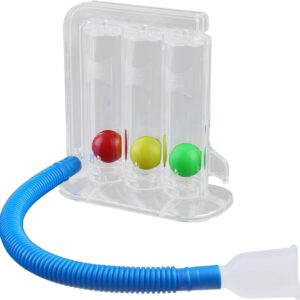 Incentive Spirometer 3 Ball Lung Exerciser for Breathing Therapy