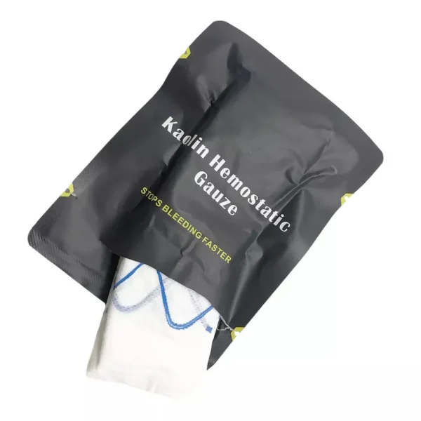 Kaolin Hemostatic Gauze for Wound Packing