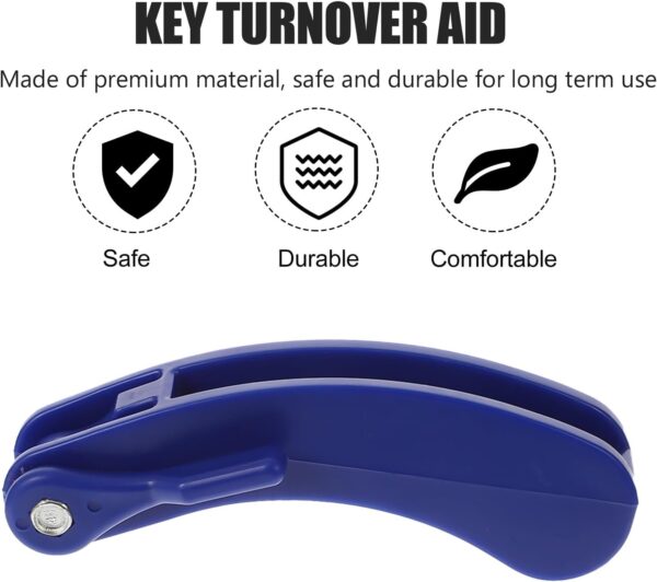 Key Turner Aid for Arthritis & Weak Grip – Easy Key Holder