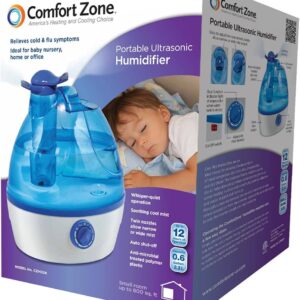 Portable Ultrasonic Humidifier Cool Mist 2.2L Quiet