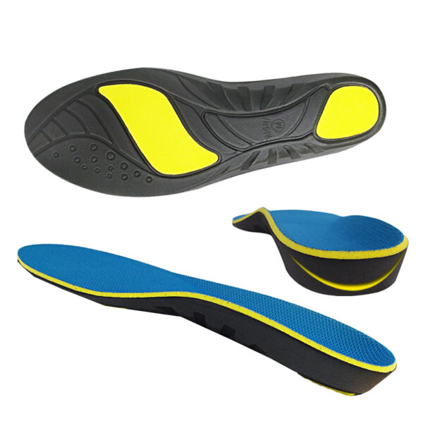 Rigid Insoles 5 Orthotic Arch Support Insoles for Flat Feet (Shock Absorption & Heel Stability)