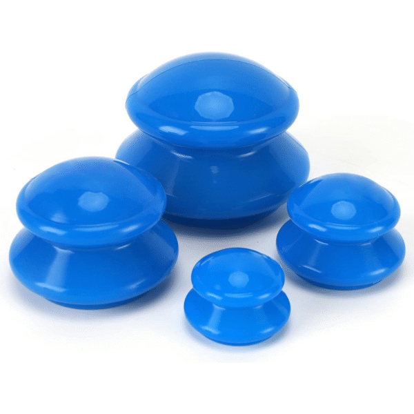 Silicone Cups hijama 4 Silicone Cupping Therapy Set 4pcs (Hijama Cups)