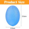 Silicone Stress Ball Hand Grip Strengthener Therapy Ball
