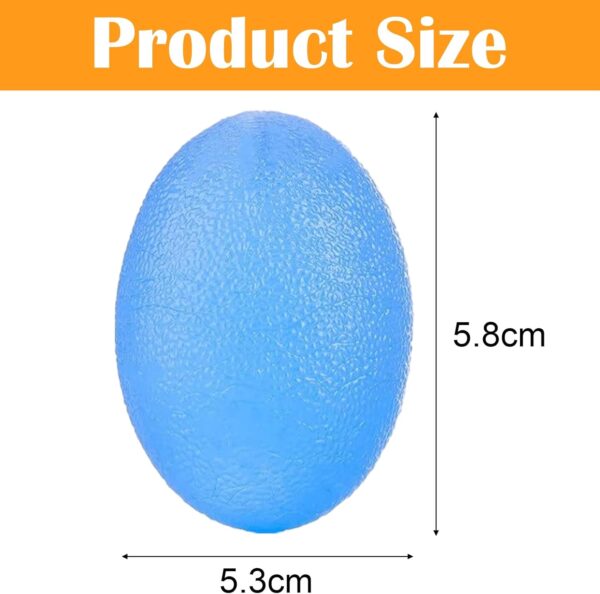 Silicone Stress Ball Hand Grip Strengthener Therapy Ball