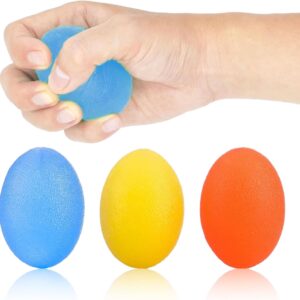 Silicone Stress Ball Hand Grip Strengthener Therapy Ball