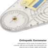 Spinal Goniometer 2 Goniometer Spinal Orthopedic Angle Measuring Ruler