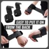 Weight Lifting Hooks with Wrist Support for Gym & Rehabilitation