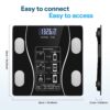 Weight Scale Balance Bluetooth Hoklee 4 Bluetooth Smart Body Scale with Body Composition